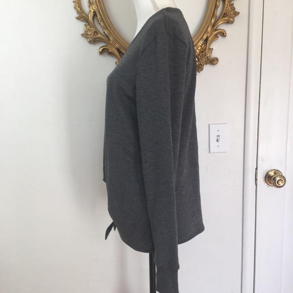 NWT Ideology Charcoal Heather Sweatshirt Size L - Picture 5 of 8